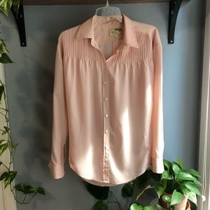 Elizabeth and James oversized button down shirt